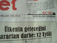 Cumhuriyet Gazetesi - 15 Eylül 2010