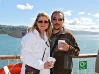 On our way to South island (Picton) on an Interislander ferry
