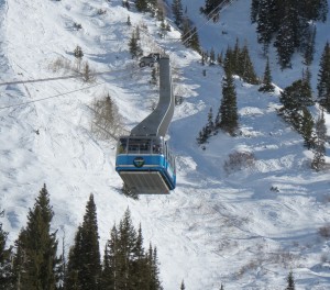 Snowbird Tram-mavi