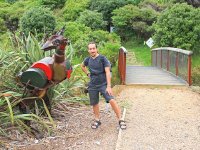 Open sculpture museum in Waiheke Island