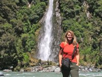 passing through numerous waterfalls